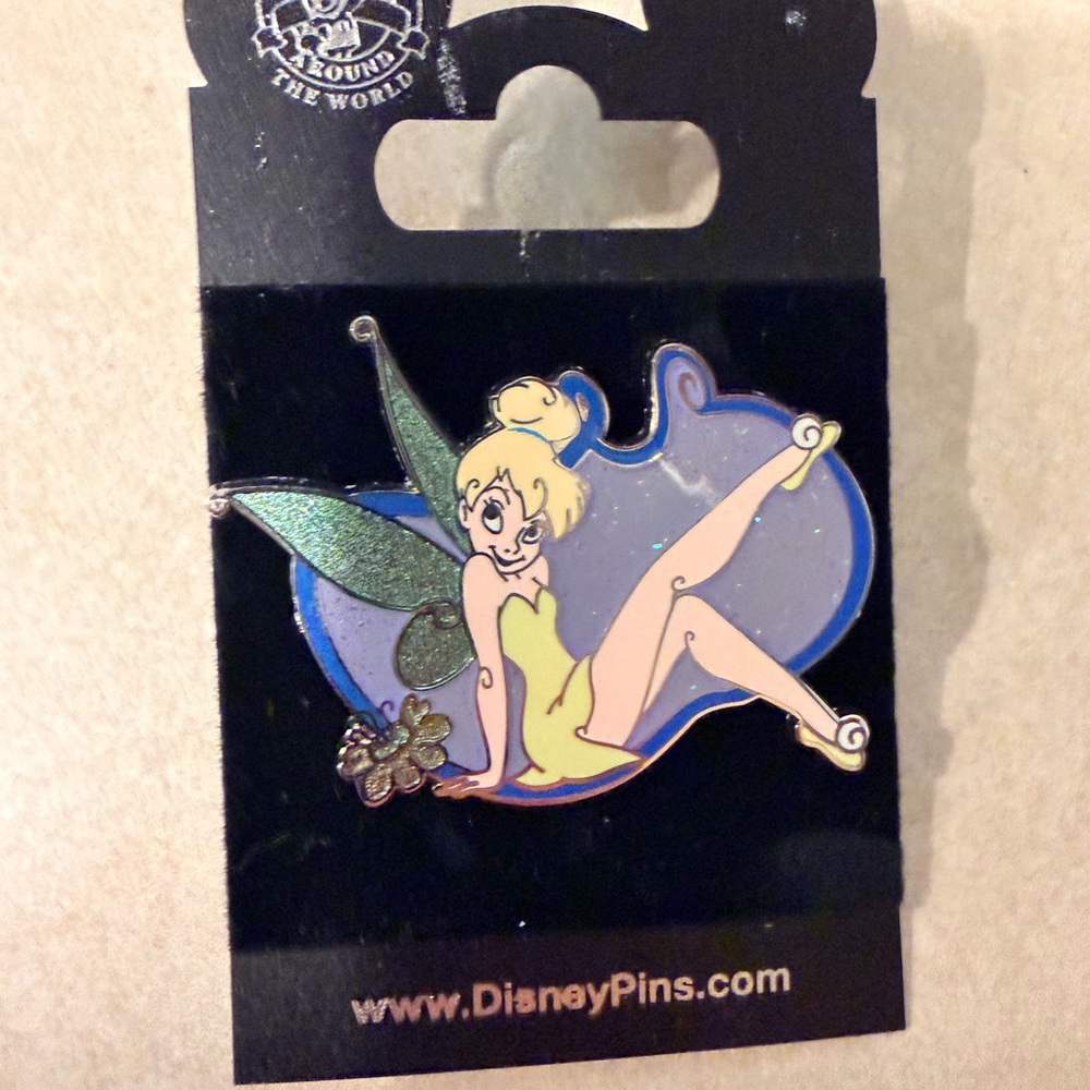 Disney Tinker Bell Purple Pastel Pin NOC